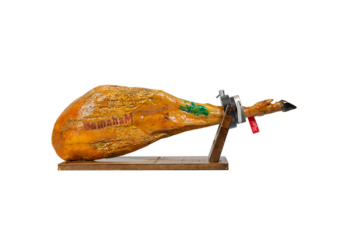 伊比利亞風(fēng)干火腿后腿橡子飼養(yǎng)帶骨(紅標)